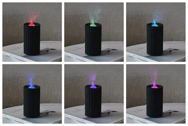 FlameGlow — Aromatherapy Humidifier with Flame Effect
